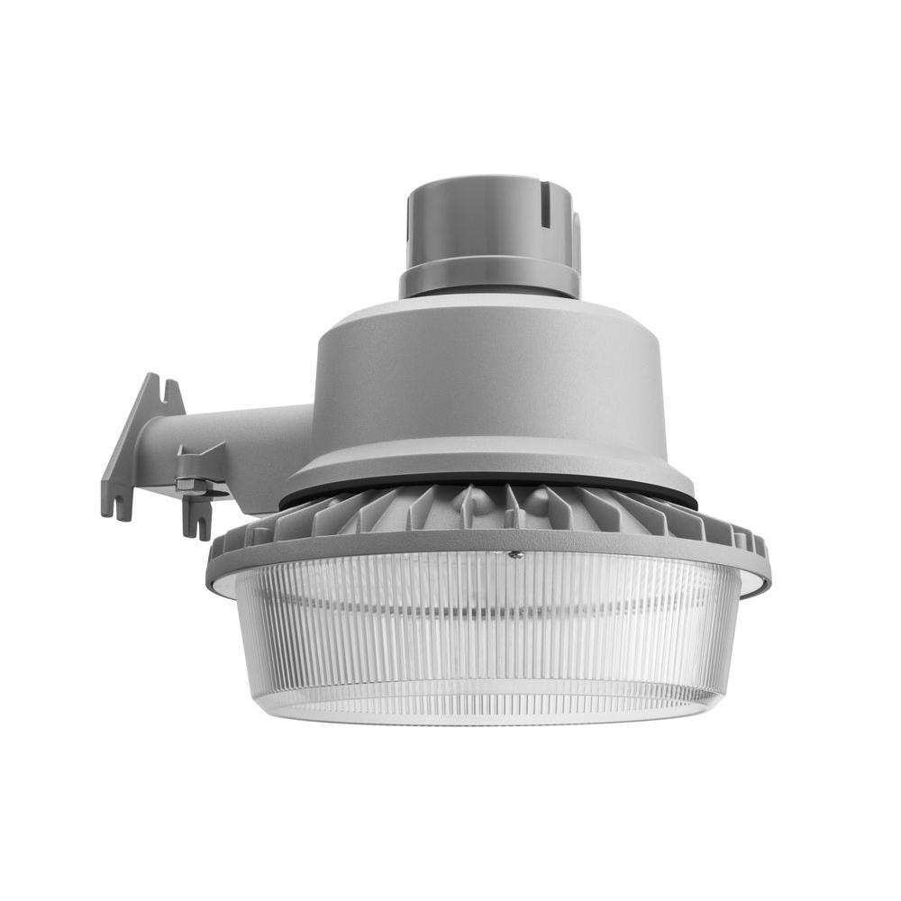 OLAL2 LED P1 40K 120 PER DNA M4 Dusk-to-Dawn Security Yard Light, 41 W Fixture, 120 V AC, Gray Powder Coated Housing