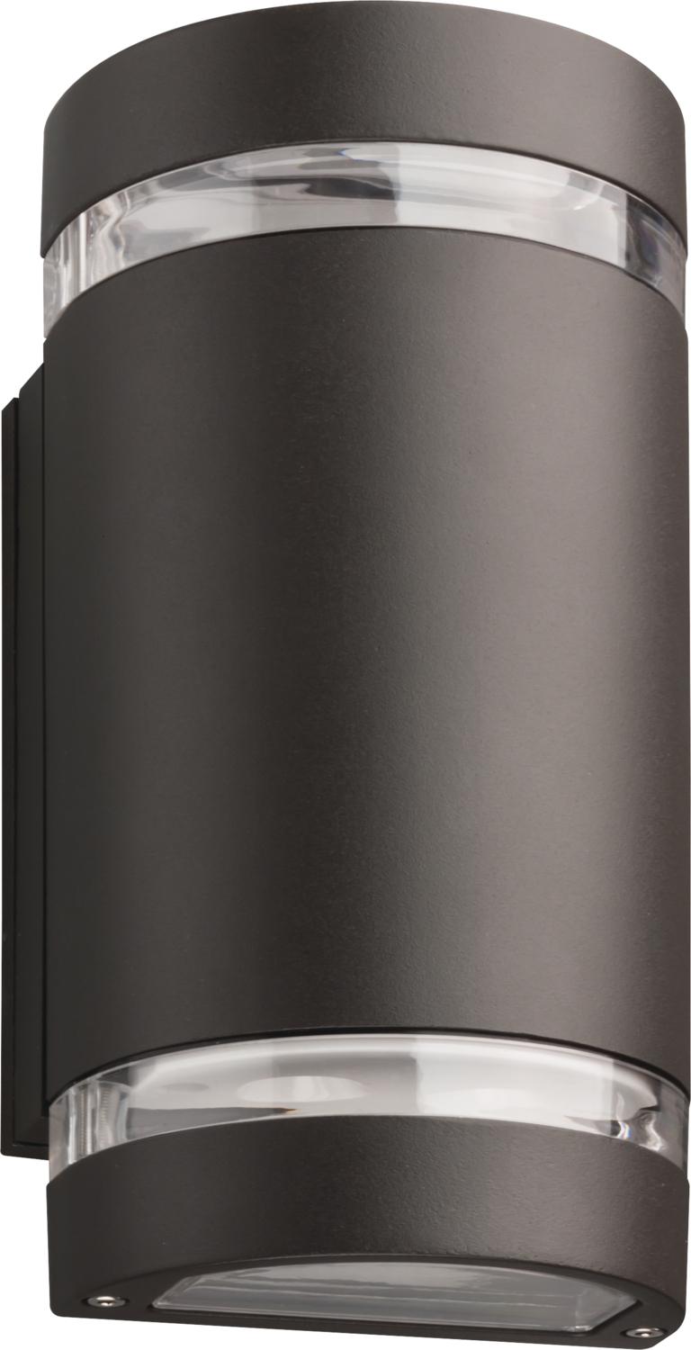OLLWU LED P1 40K MVOLT DDB M6 LED Wall Cylinder Light, Bronze, Up and Downlight, 4000K