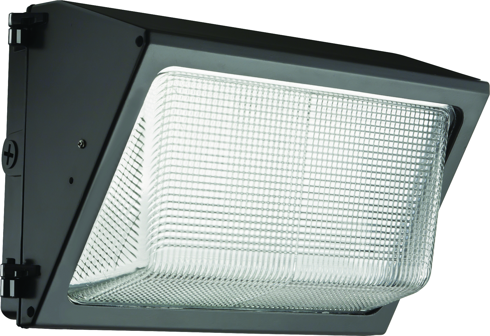 TWR1 LED ALO 40K MVOLT DDBTXD Glass Refractor LED Wall Pack, Adjustable Light Output, 4000K