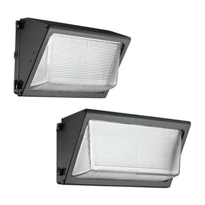 TWR2 LED ALO 50K MVOLT DDBTXD Glass Refractor LED Wall Pack, Adjustable Light Output, 5000K, 120-277