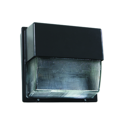 TWH LED ALO 40K T3M MVOLT DDBXD Glass Refractor LED Outdoor Wall Pack, Adjustable Light Output, Type III Medium, 4000K