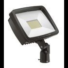 Outdoor LED floodlight, LED, 5000K , 120-277V, Integral Slipfitter, Dark bronze finish, super durable