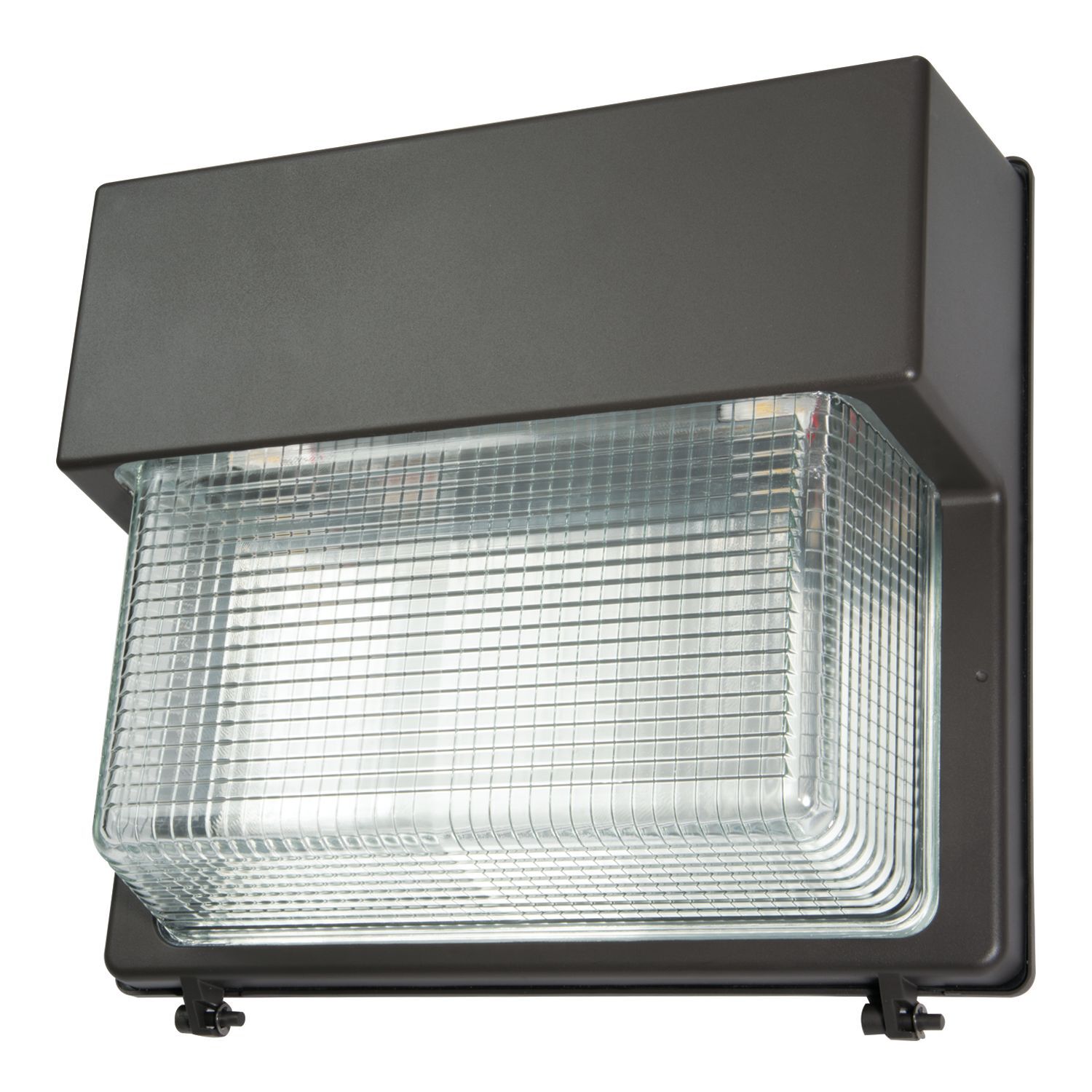 WPSQLED-75-UNV-PC Lumark Square Traditional Outdoor Wall Pack, (1) LED Lamp, 120 to 277 V AC, Polyester Powder Coated Housing