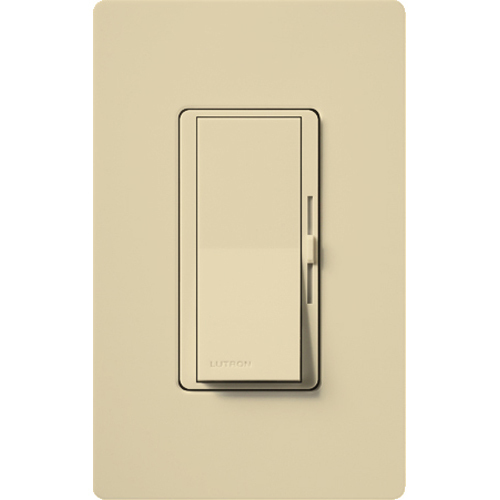 DVRP-253P-IV Diva Reverse-Phase Dimmer Switch, 250W LED or 500W ELV, 1 Pole/3-Way, Neutral Required, 120V, Ivory