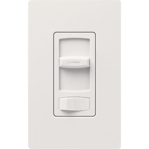 CTRP-253P-WH Skylark Contour Reverse-Phase Dimmer Switch, 250W LED or 500W ELV, 1 Pole/3-Way, 120V, White