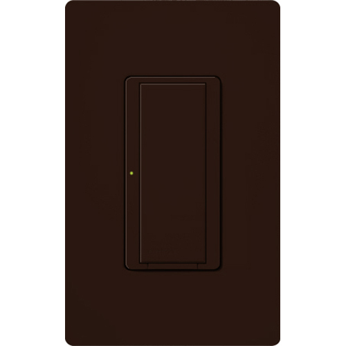MRF2S-6ANS-BR Vive Maestro Wireless Switch, 6 Amp Light/3 Amp Fan, 1 Pole/Multi-Location, Neutral Required, 120V, Brown