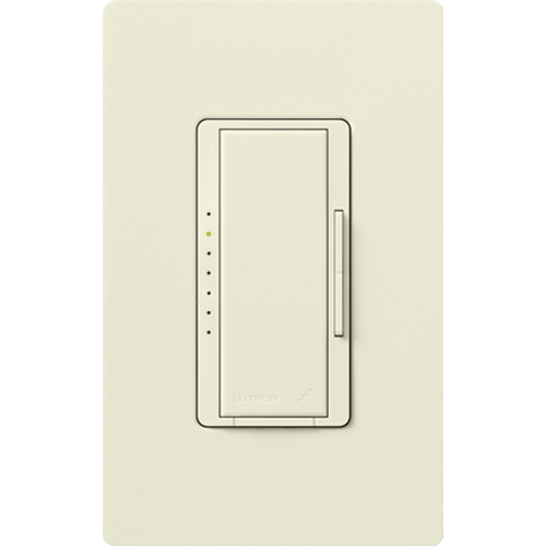 MRF2S-6CL-BI Vive Maestro Wireless LED+ Dimmer, 150W LED, 1 Pole/Multi-Location, No Neutral Required, 120V, Biscuit