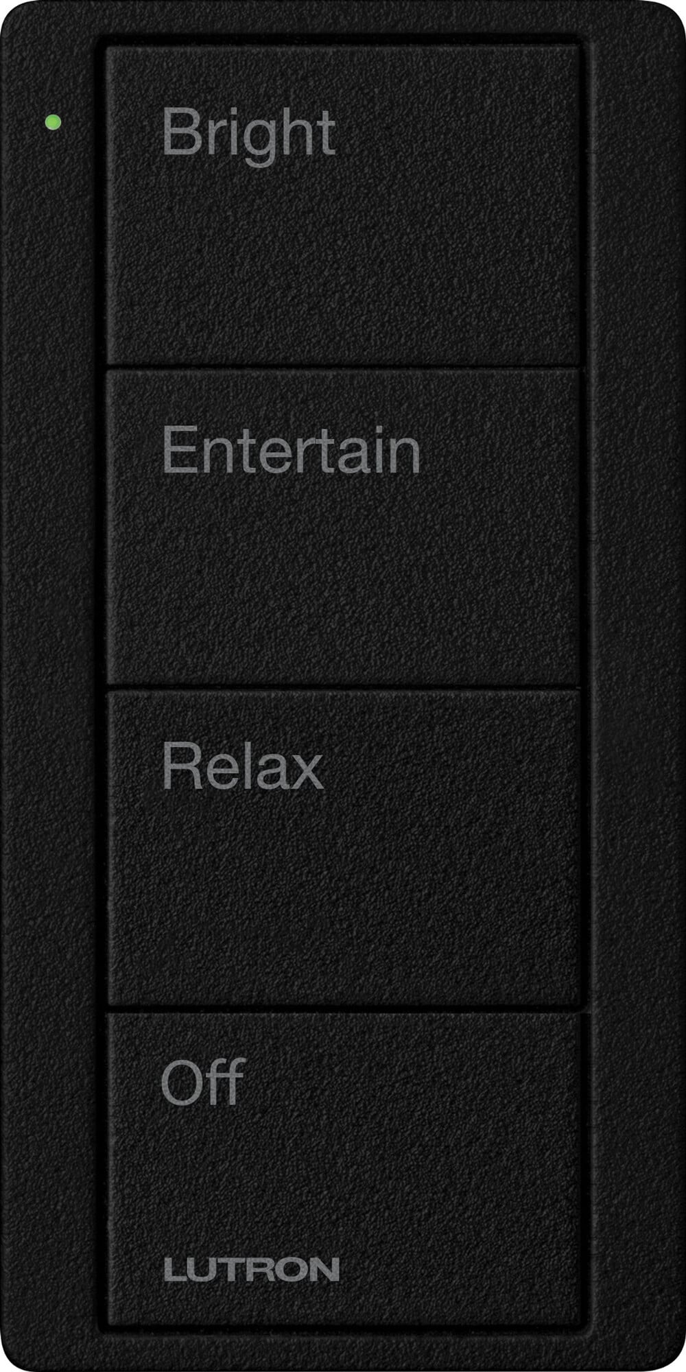 PJ2-4B-TMN-P03 4-Button Scene Keypad Pico Smart Remote with Any Room Text Engraving, Midnight