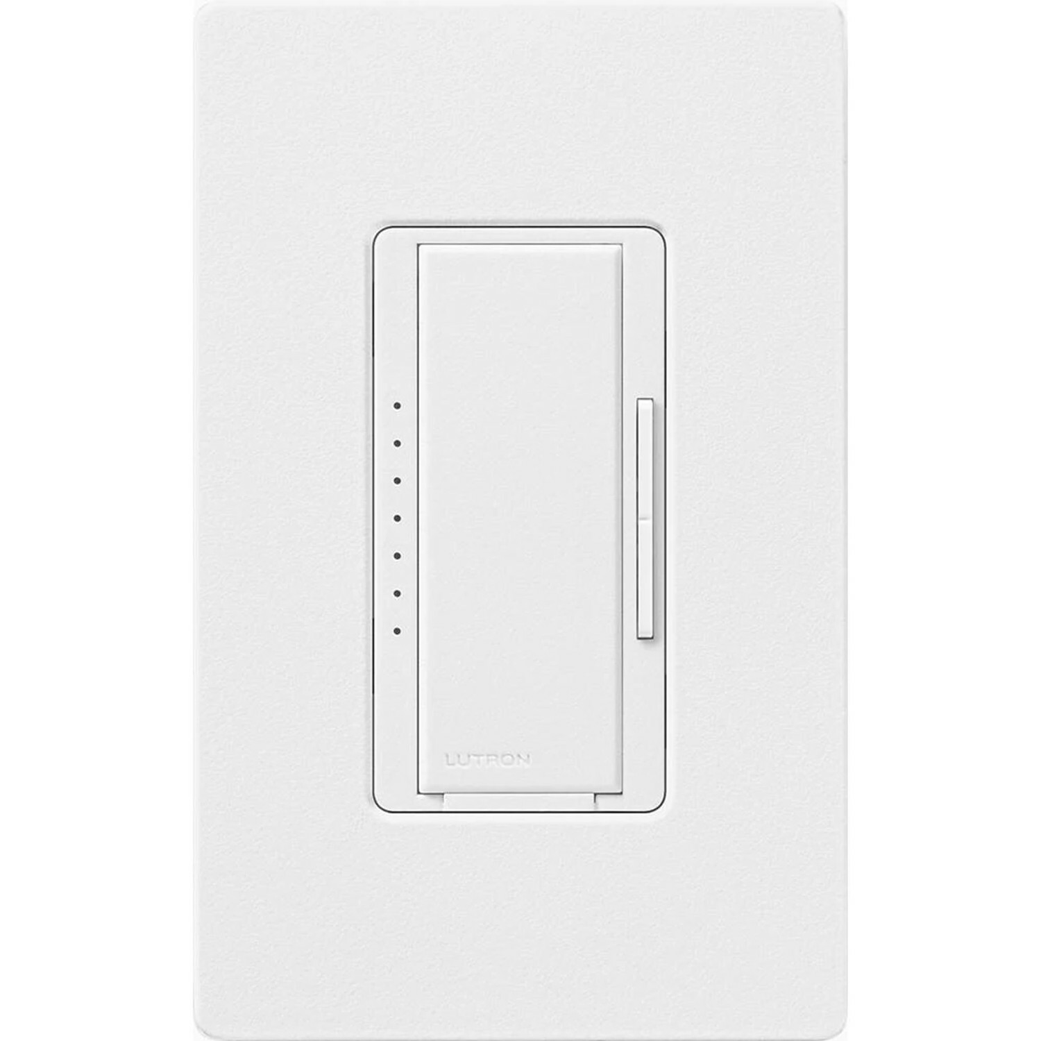 MA-PRO-SW Maestro PRO LED+ Dimmer Switch, 250W LED/500W ELV/400VA MLV, Neutral Optional, 1 Pole/Multi-Location, 120V, Snow