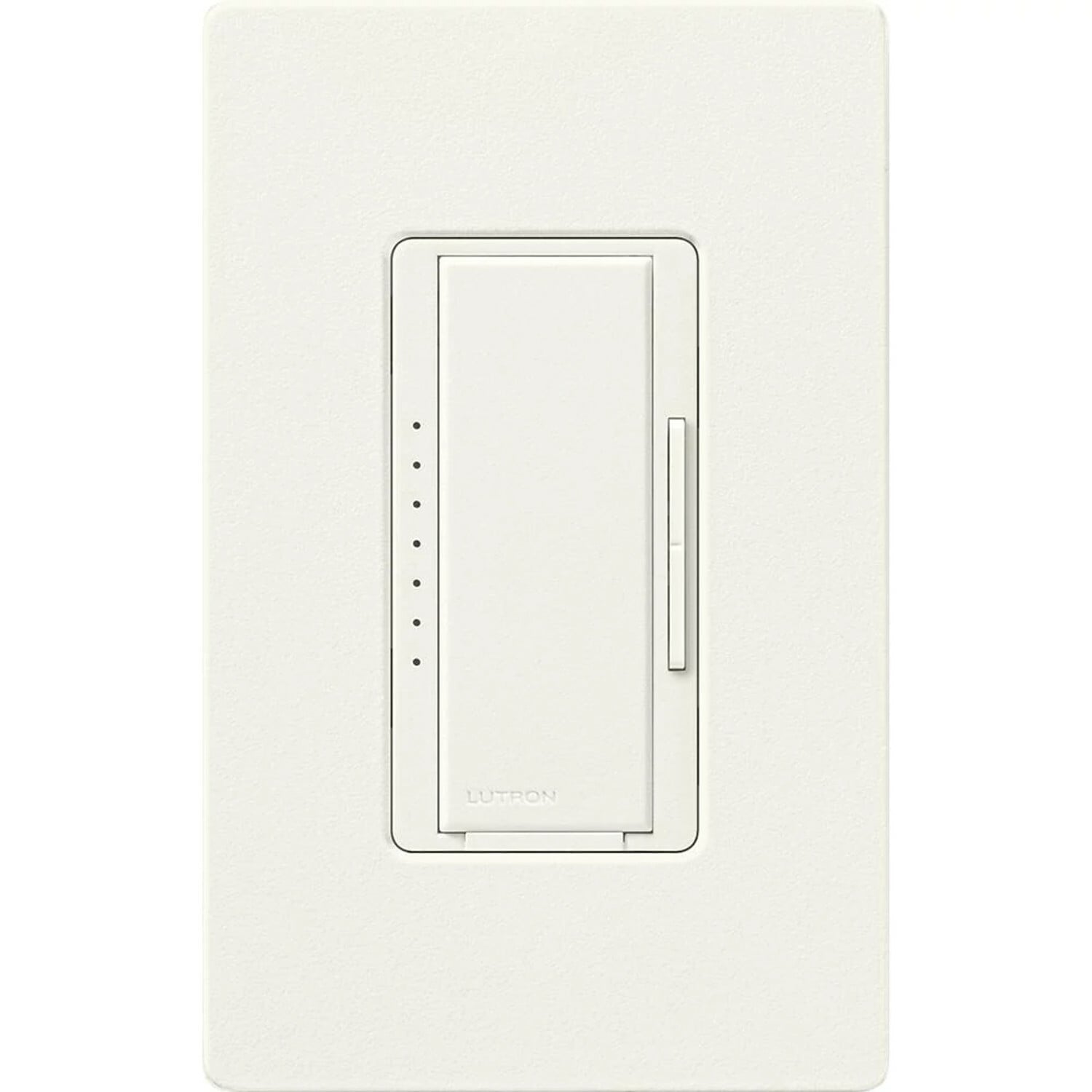 MA-PRO-BI Maestro PRO LED+ Dimmer Switch, 250W LED/500W ELV/400VA MLV, Neutral Optional, 1 Pole/Multi-Location, 120V, Biscuit