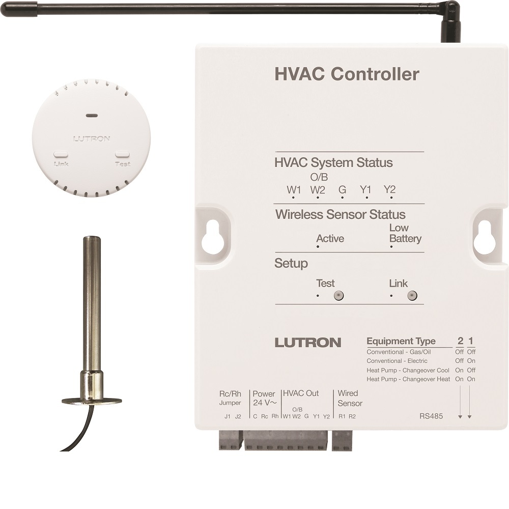LR-HVAC-INT-FLSH LR-HVAC Controller HVAC Temperature Sensor, 32 to 160 deg F, Wired Sensor, 0 to 90 % Humidity, Wall Mounting