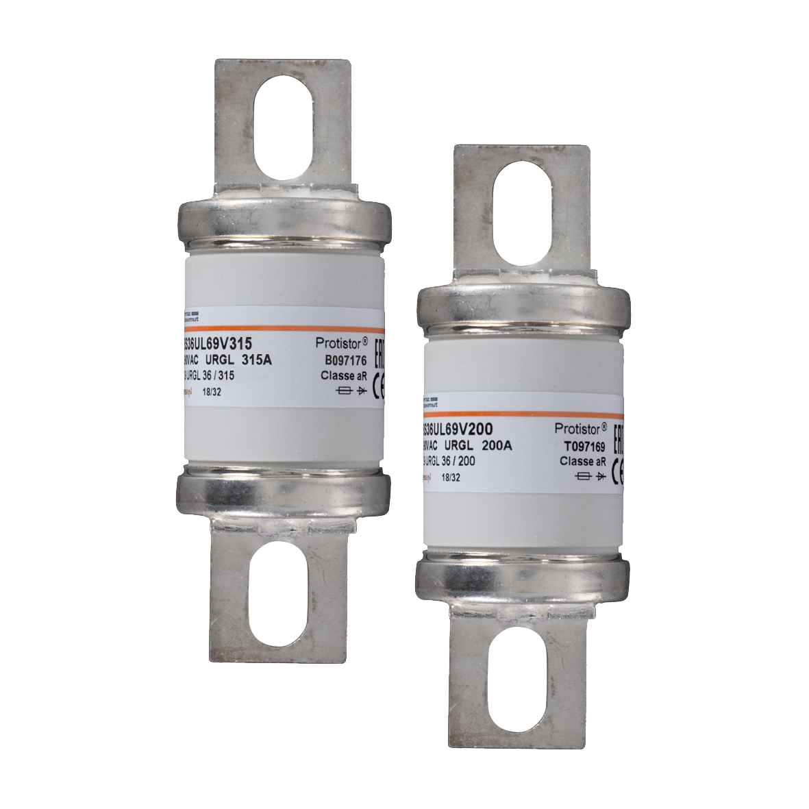 BS fuse-link Protistor 36x55 aR 690VAC URGL IEC 250A