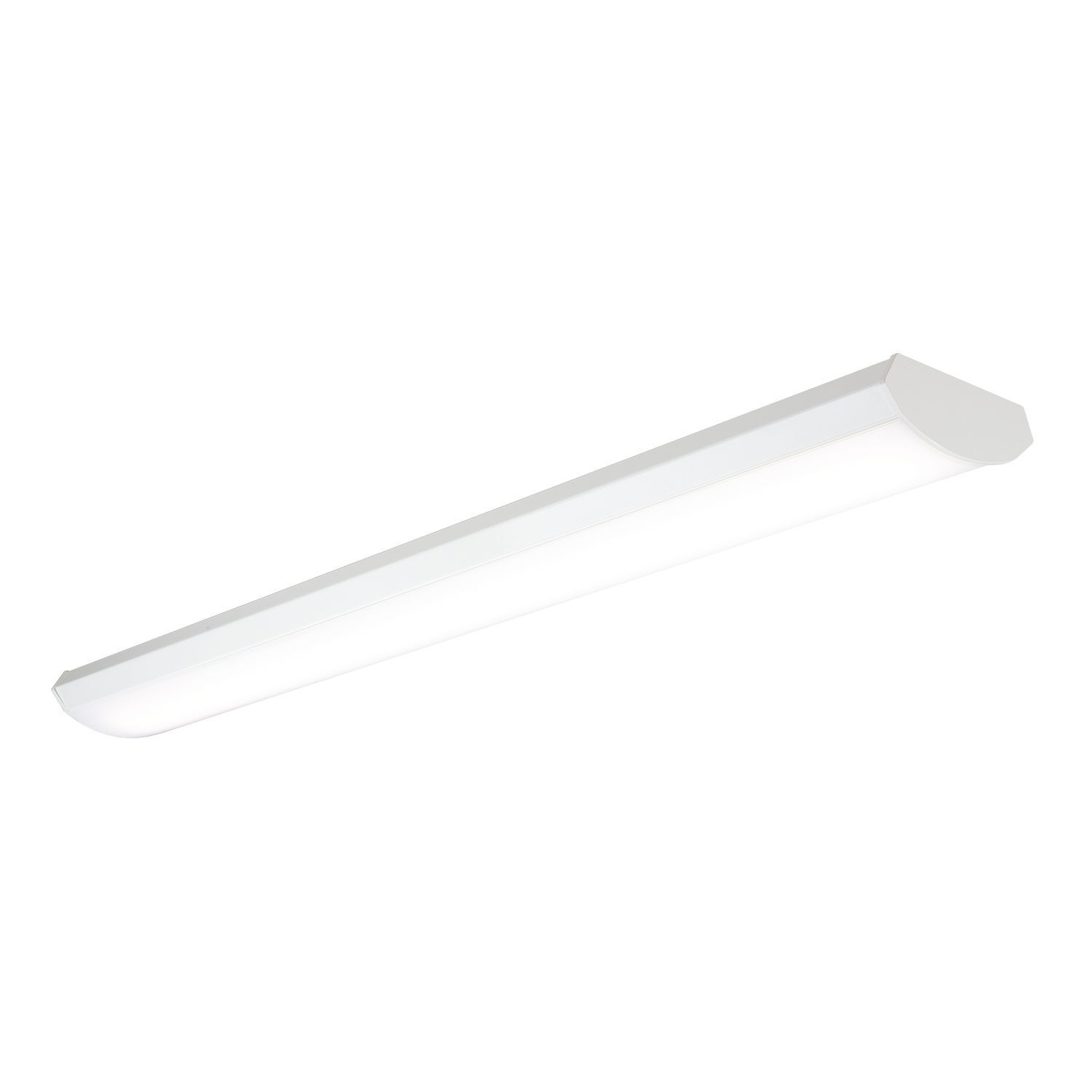 4WPLD4035C Metalux WPLD Low Profile Versatile Wraparound, T8 Lamp, 39 W Fixture, 120 to 277 V, Painted Housing