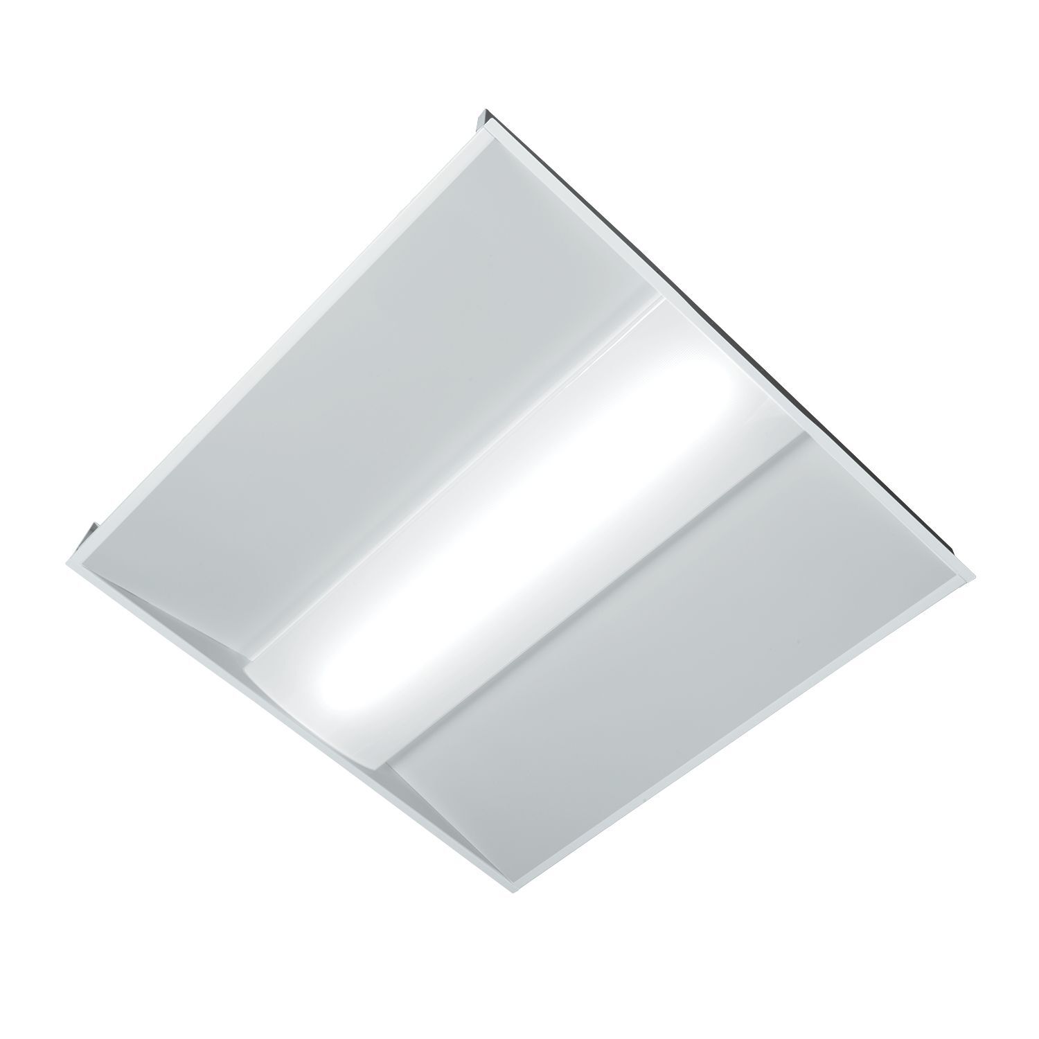 22RTC3440 Metalux RTC Center Lensed Commercial Recessed Troffer, (1) Lamp, 120 to 277 V AC, Cold Rolled Steel Housing