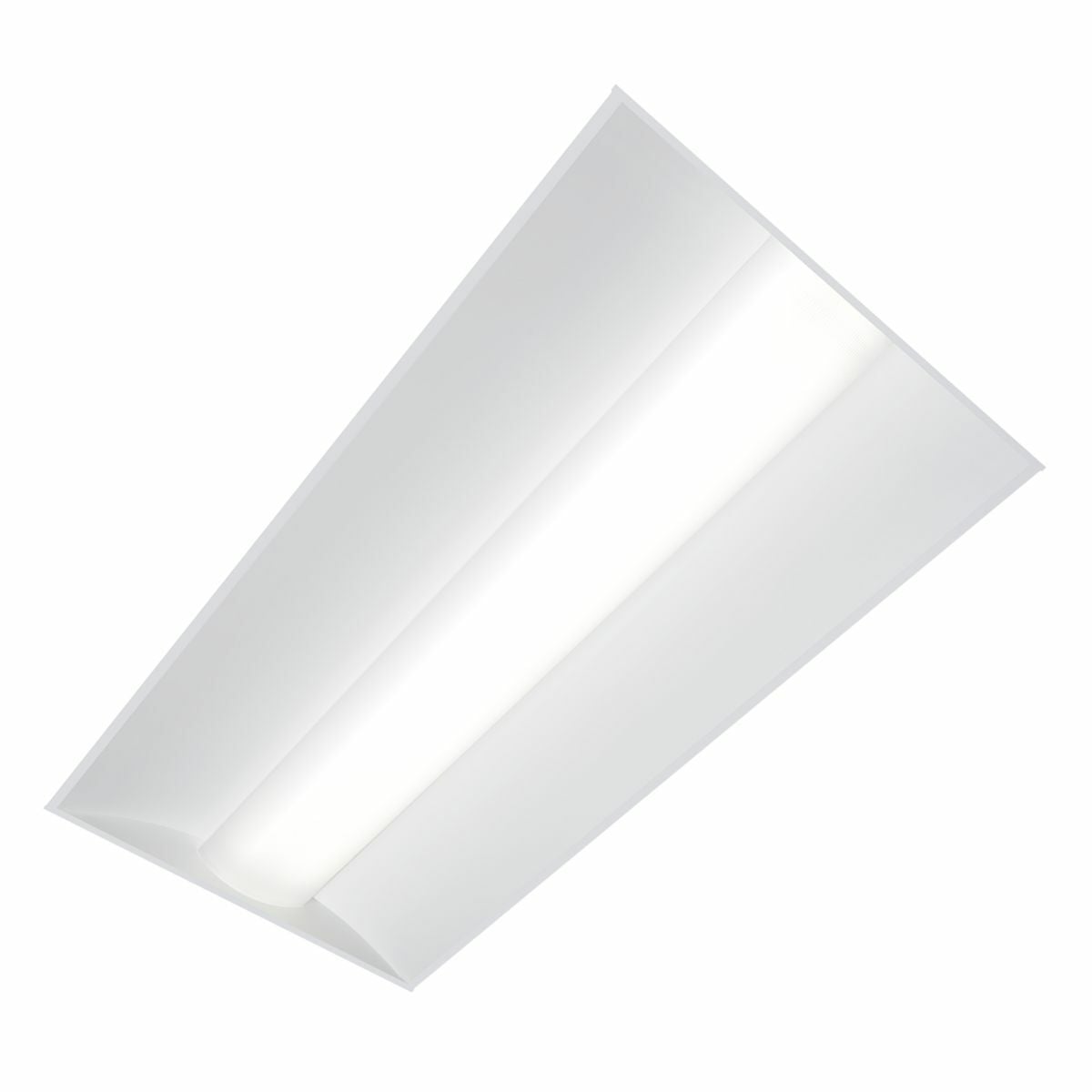 24CZ2-50-UNV-L840-CD1-U Metalux Specification Cruze Direct/Indirect Specification Grade Standard Efficacy Indoor Troffer, 48 W Fixture, 120/277 V AC, Cold Rolled Steel Housing