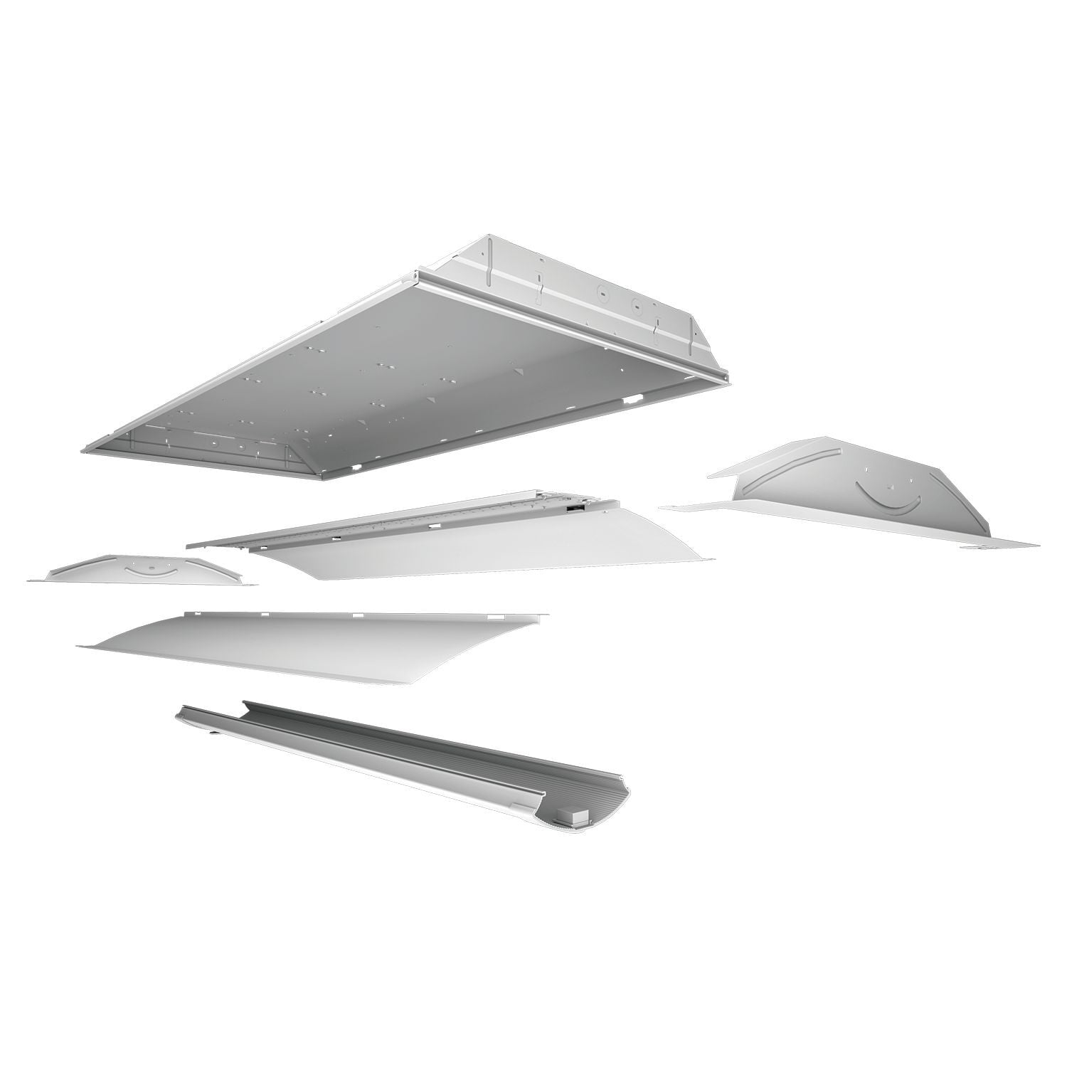24CZRK-LD4-40-UNV-L835-CD1-U Metalux Cruze CZRK Standard Retrofit Kit, 1 Pieces, For Use With Fluorescent Luminaire Housing, 2 x 4 ft, Die Formed Cold Rolled Steel