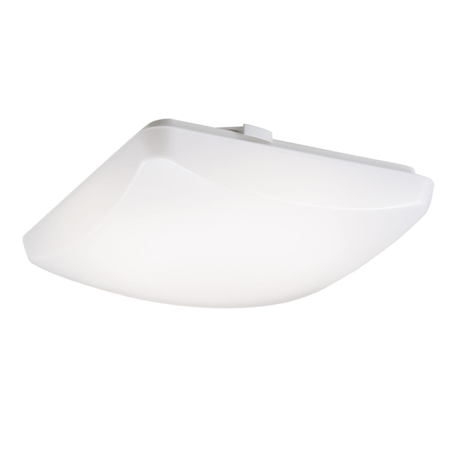 FM11WSCCR Metalux FM CCT Select Flush Mount Lighting, 13.9 W Fixture, 120 V, Post Painted White Housing