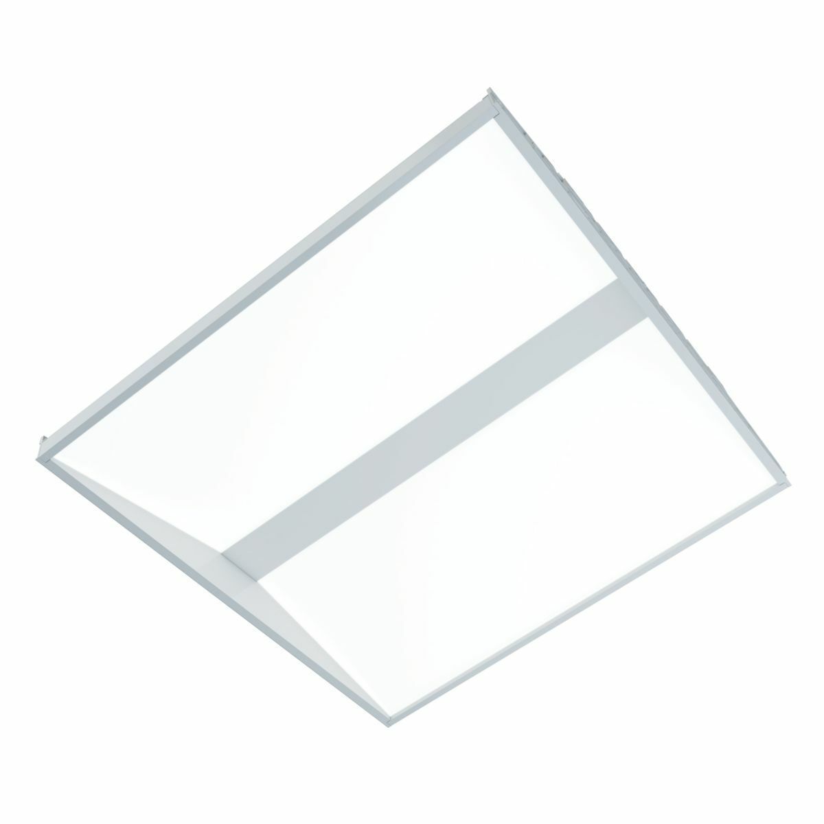 22EN-LD2-34-UNV-L830-CD1-U Metalux Standard Stock Encounter Troffer, (1) Lamp, 120 to 277 V, Aluminum Housing