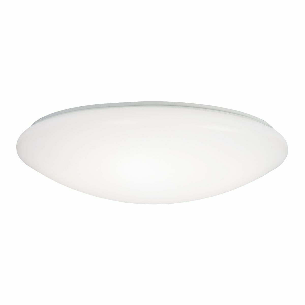 FM11WRCCR Metalux FM Dimmable Low Profile Ap Flush Mount Light, 14 W Fixture, 120 V AC, Post Painted White Housing