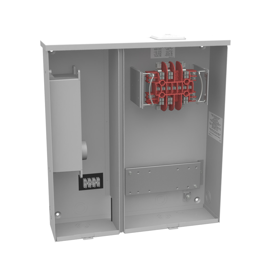 SC6128-XL 13 Term, Ringless, Small Closing Plate, Test Switch Provision VT Pack Provision