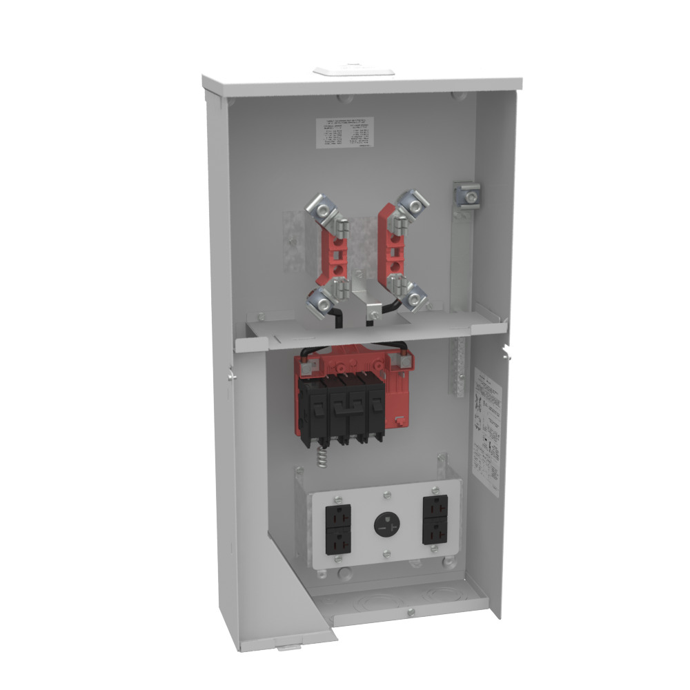 U5865-XL-38GBGRW 4 Term, Ringed, Small Closing Plate, 520GR, 620GB 520GR, Surface Mount