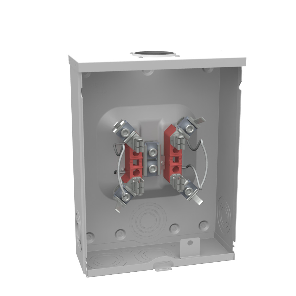 U7040-RL-TG-KK-BLG 4 Term, Ringless, Small Hub Opening, Triplex Ground, Horn Bypass, 7-8 inch Barrel Lock Ground with Bracket Provision