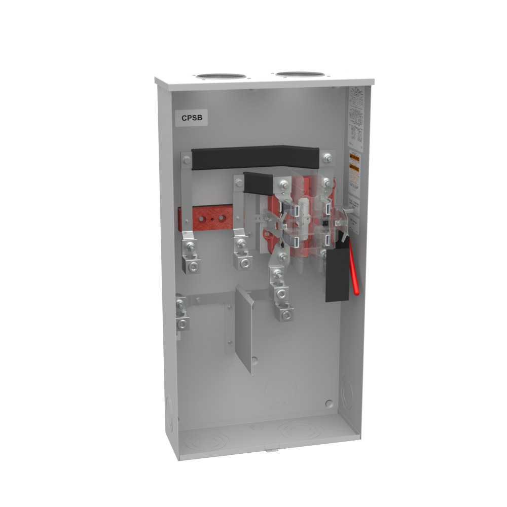 U2448-R-2/K3-WSE 4 Term, Ringless, Large Hub Opening, Lever Bypass, 2 Single Connector, 4-600 kcmil, Westar