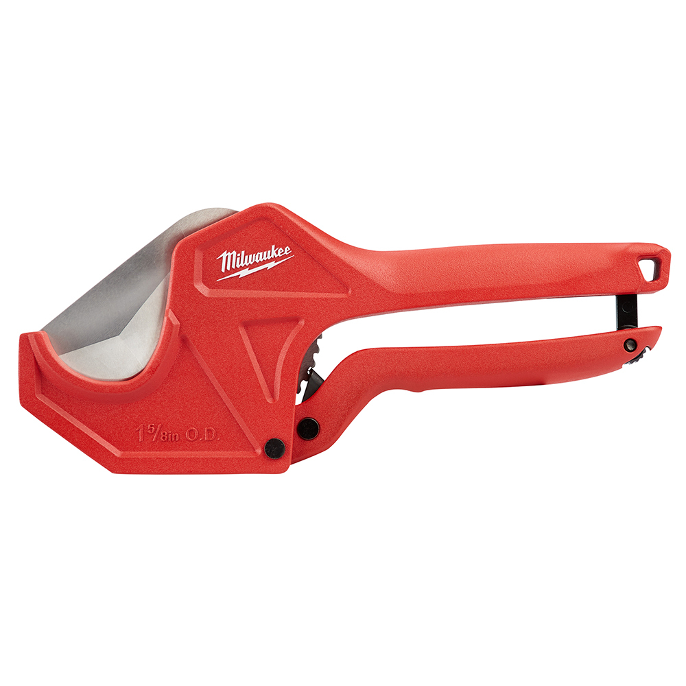 48-22-4210 Ratcheting Pipe Cutter, 0 to 1-5/8 in Nominal, Ergonomic Grip Handle