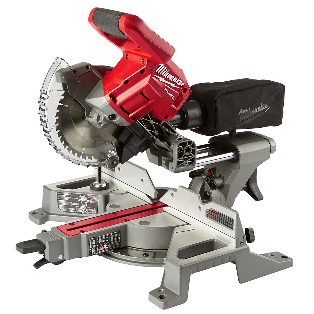 2733-20 M18 Fuel Kit Cordless Miter Saw, 7-1/2 in Dia Blade, 5/8 in Arbor/Shank, 3-1/2 in Cutting, 48 deg Bevel