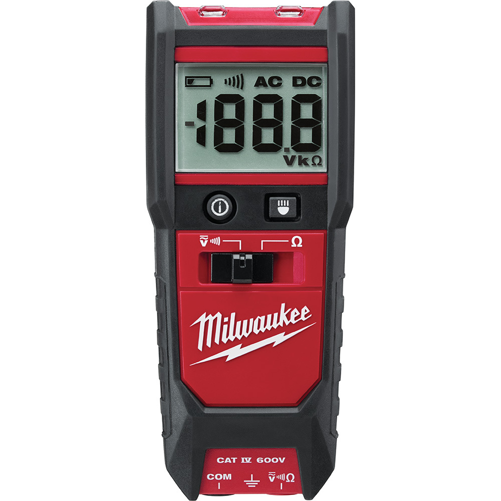 2213-20 Auto Voltage/Continuity Tester, 600 V, +/-3% + 5 Digits Accuracy, 2 to 20000 Ohm, LCD Display