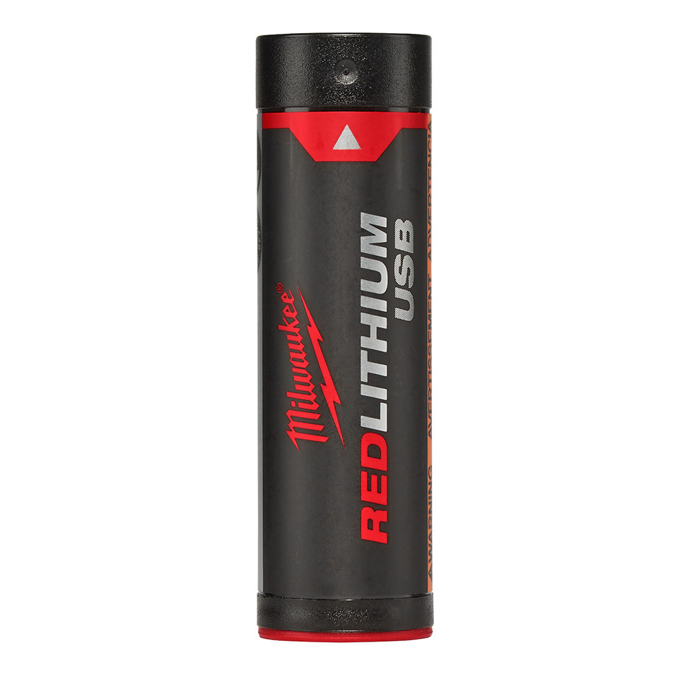 48-11-2130 RedLithium USB Bare Tool Cordless Battery, 2.5 Ah Li-Ion Battery, 120 V AC Charge, For Use With USB Rechargeable Products and M12 Power Tool