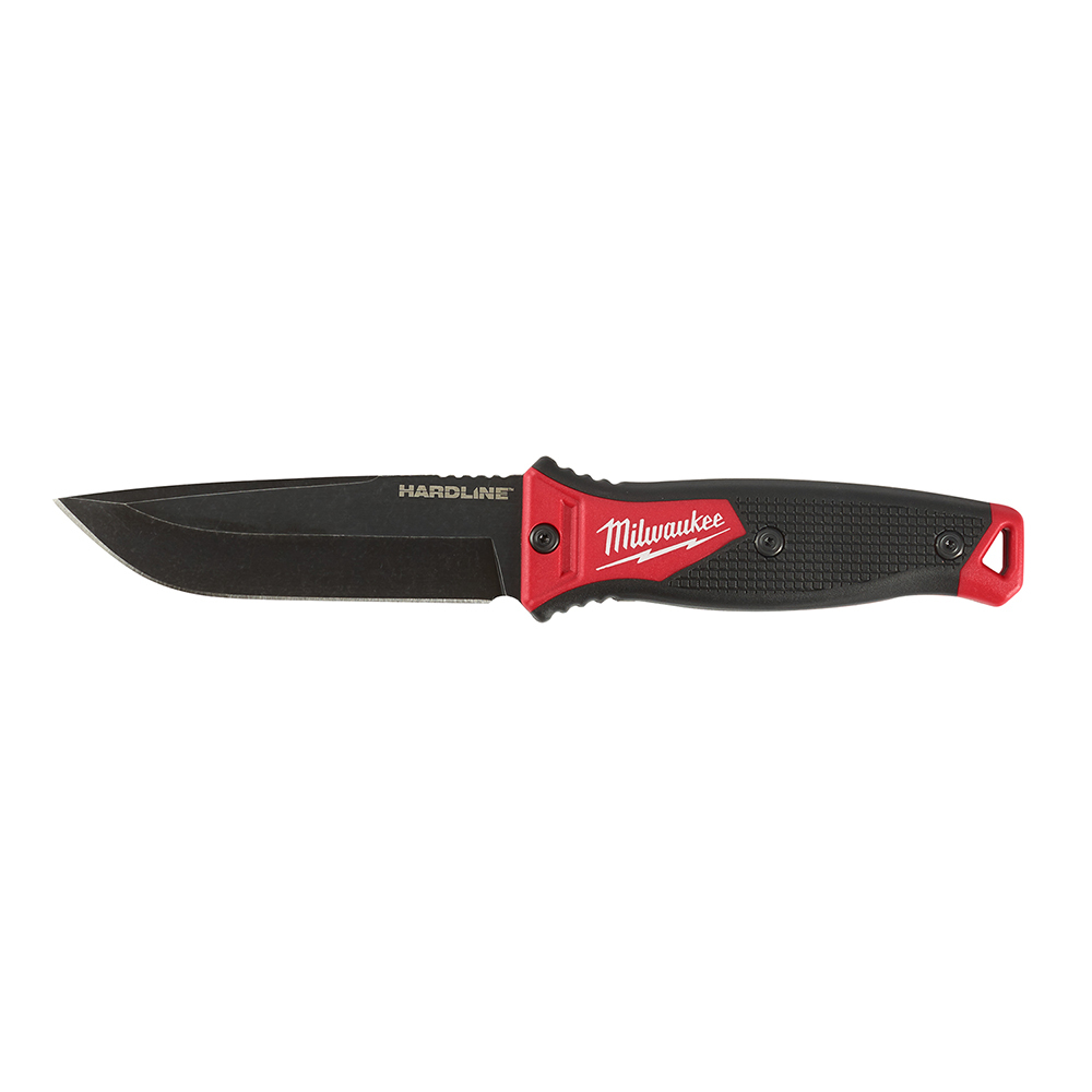 48-22-1928 Hardline Full Tang Fixed Blade Knife, AUS-8 Steel, 0.8 in W