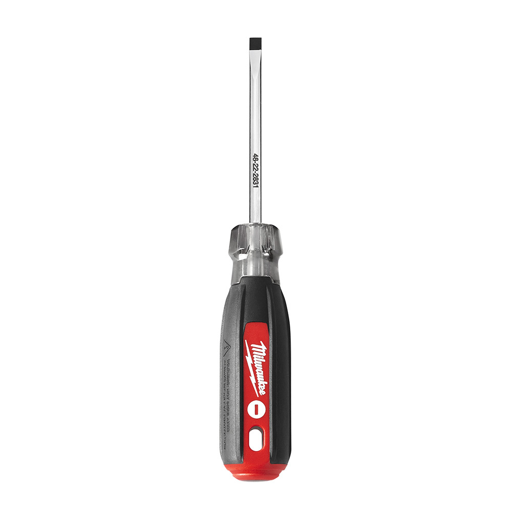 48-22-2831 Screwdriver, 3/16 in Cabinet Point, 11 in OAL, Plastic/Rubber Handle