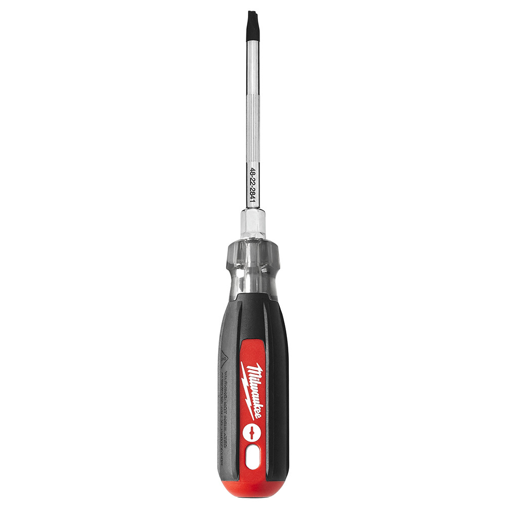 48-22-2841 Screwdriver, #1 ECX Point, 12 in OAL, Plastic/Rubber Handle