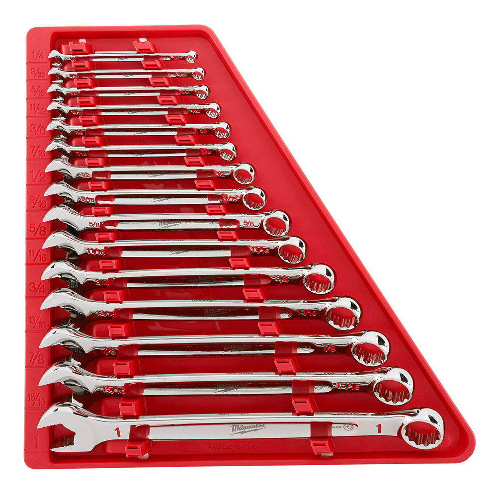 48-22-9415 Combination Wrench Set, 15 Pieces
