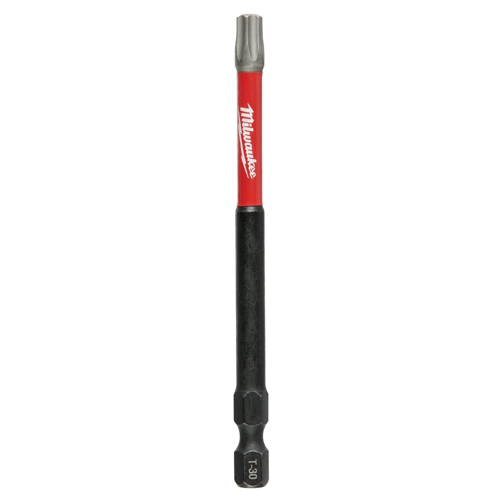 48-32-4398 Shockwave Impact Driver Bit, T30 Torx Point, 3-1/2 in OAL, 1/4 in, 76 Alloy Steel