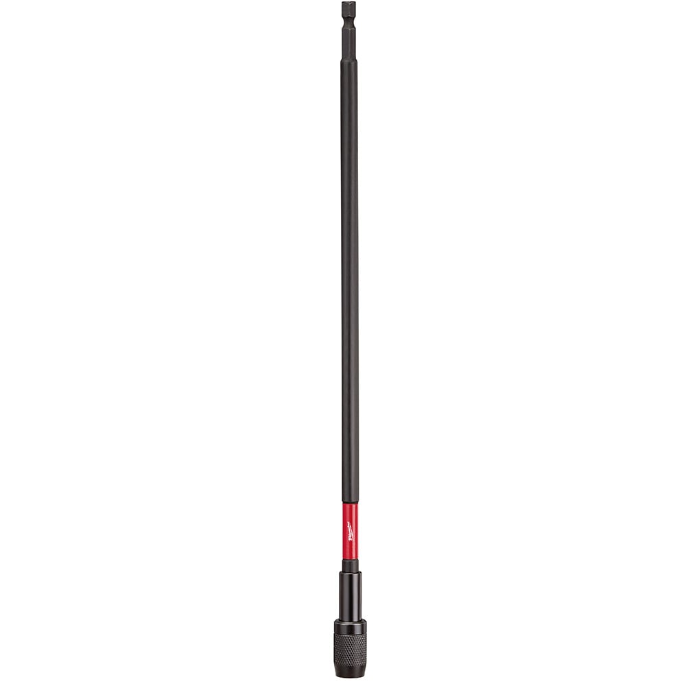 48-32-4533 Shockwave 1-Piece Impact Locking Bit Holder, 1/4 in Drive, Steel, 1/4 in Hex, 1/2 in W Blade