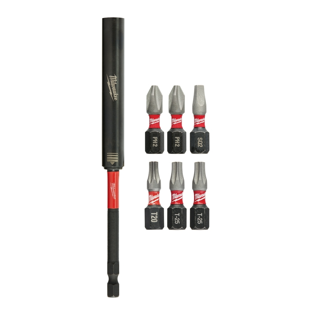 48-32-4518 Shockwave Impact Magnetic Drive Guide Set, 1/4 in Drive, 76 Alloy Steel