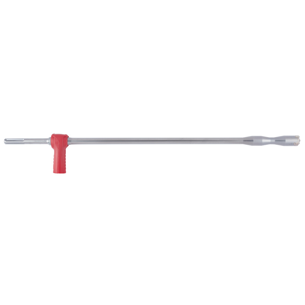 48-20-2172 4-Cutter Vacuum Drill Bit, 1-3/8 in Drill Bit, 18 mm SDS-Max Shank, 27 in D Cutting, 35 in OAL