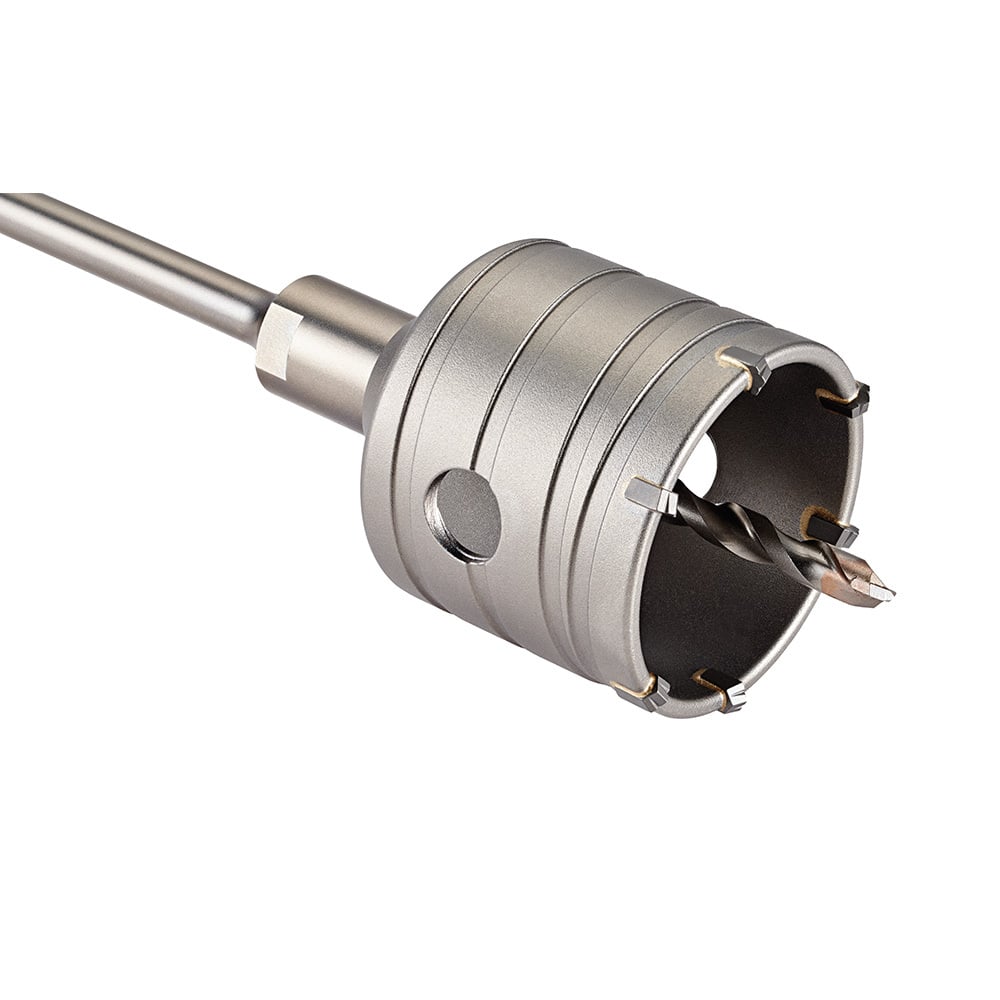 48-20-3580 2-Piece Hammer Core Centering Bit, 8 mm Drill Bit, 8 mm SDS-Plus Shank, 3 in D Cutting, 4-3/4 in OAL