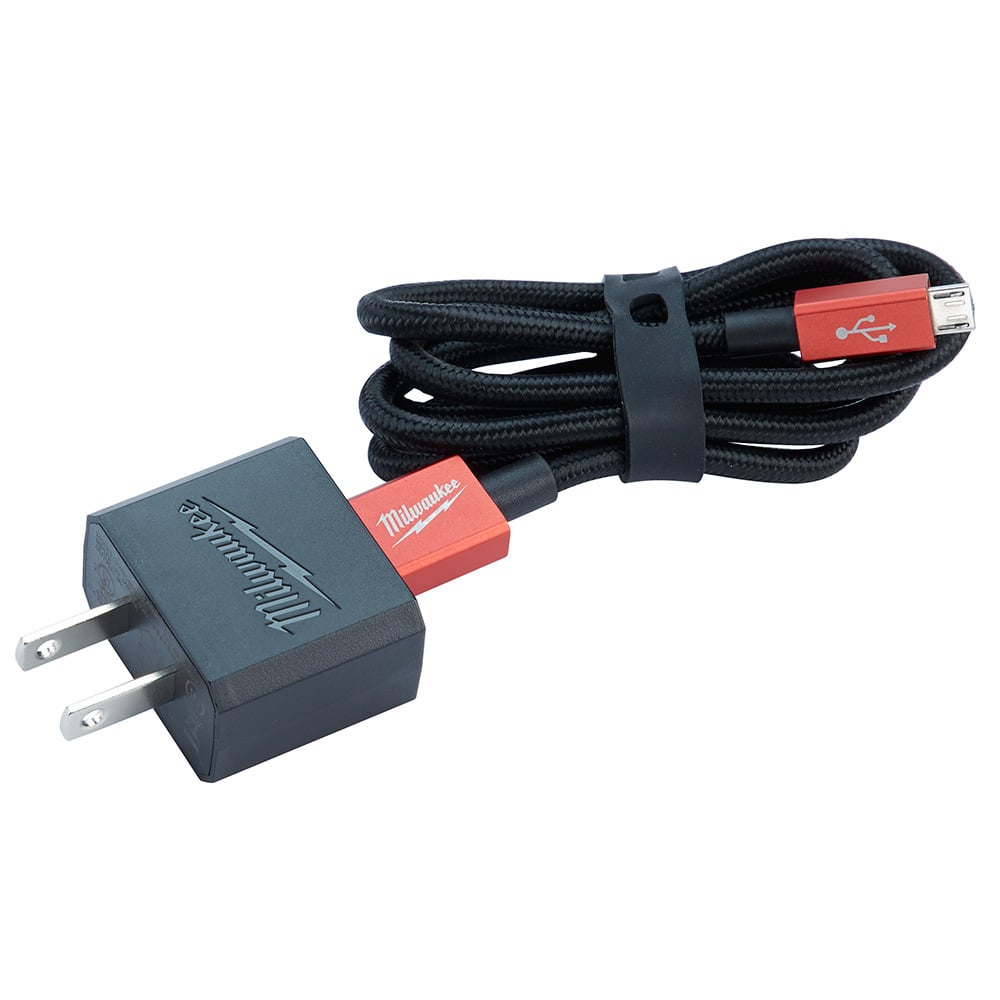 48-59-1202 1-Port Heavy Duty USB Power Source, For Use With REDLITHIUM USB Product, M12 Compact Charger and Power Source, Li-Ion Battery