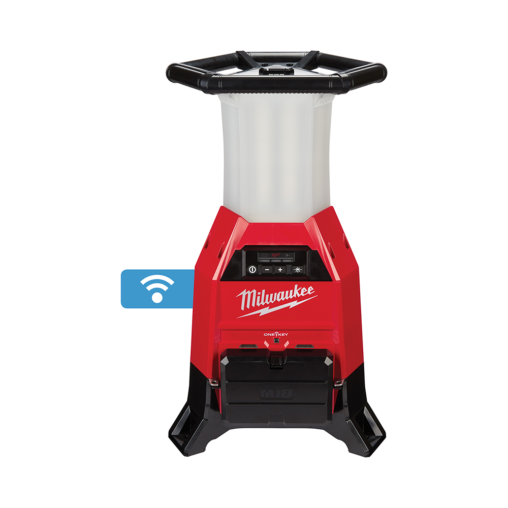 2150-20 M18 Radius Cordless Site Light/Charger With One-Key, LED Lamp, 18 V DC, Li-Ion Battery