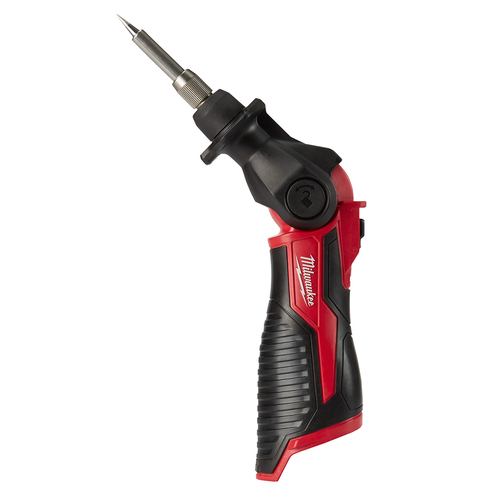 2488-20 M12 Cordless Soldering Iron, 12 V DC, 90 W, 0.02 in Dia Tip, 10-3/4 in L Cord, Pistol Grip Handle