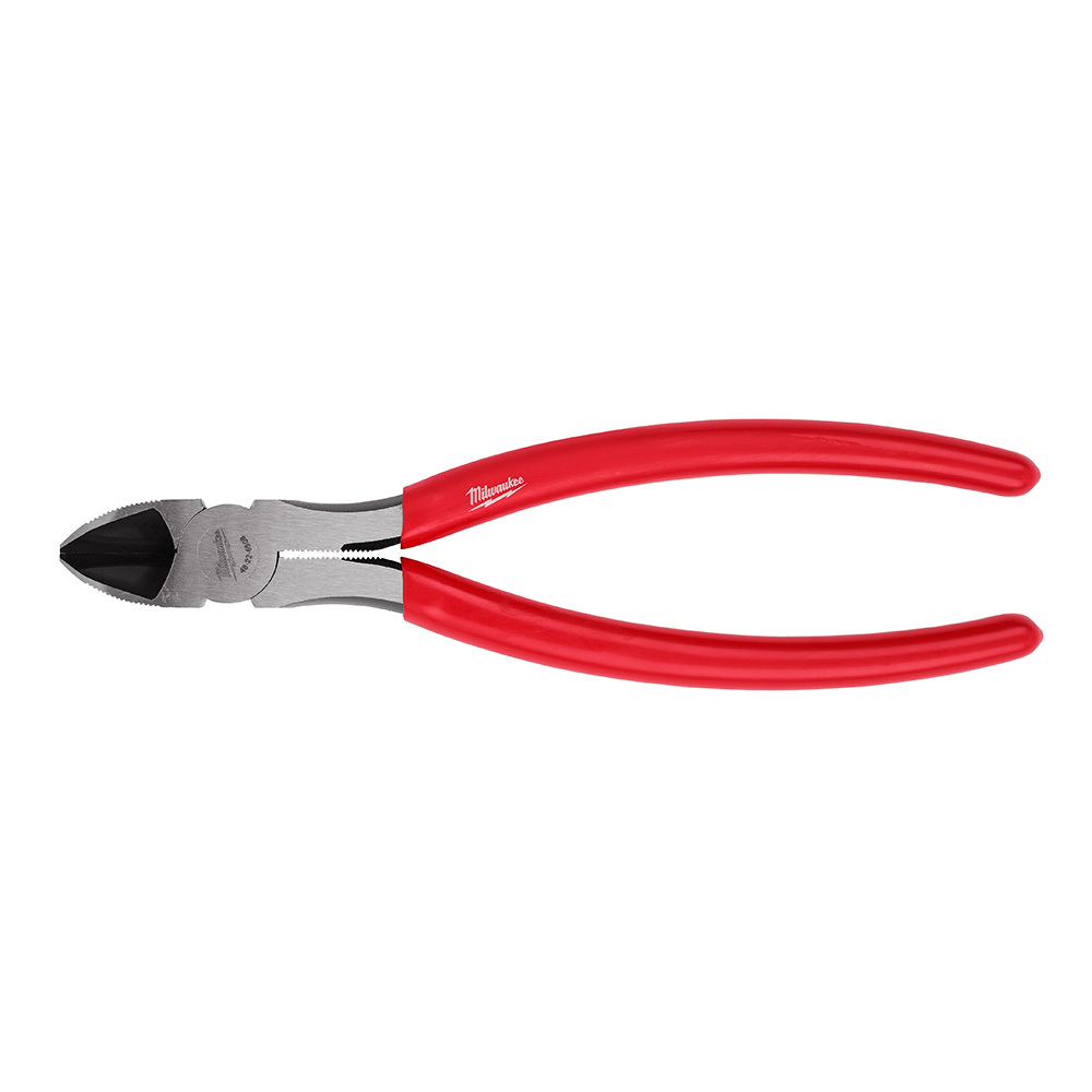 48-22-6508 Diagonal Cutting Plier, 3/16 in Nominal, 11/32 in THK Max Wire, 0.9375 in L x 0.41 in W Jaw Steel Jaw, 8 in OAL, Flush Cut