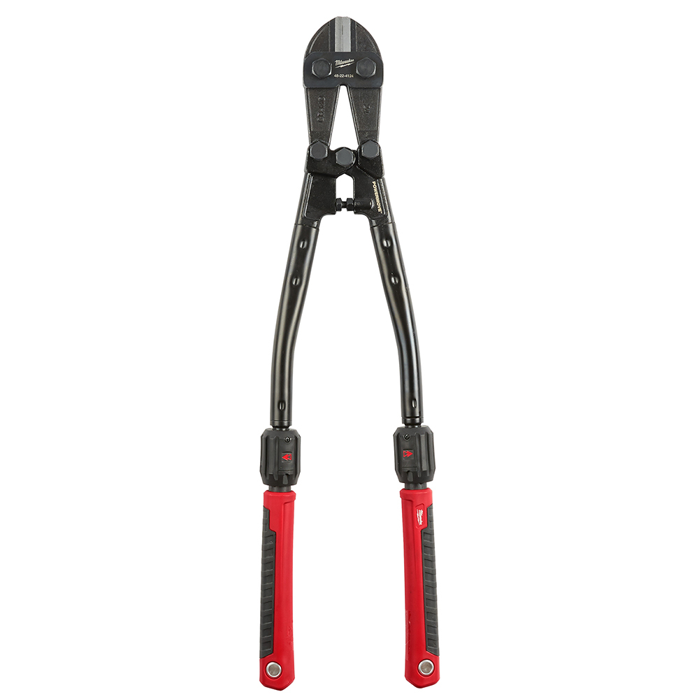 48-22-4124 PowerMove Adaptable Bolt Cutter With POWERMOVE? Extendable Arm, 7/16 in Cutting, 24 in OAL, Steel Jaw