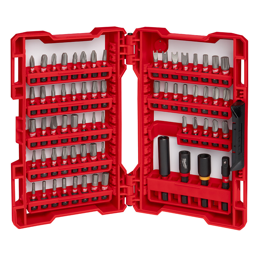 48-32-4026 Impact Duty MRO Driver Bit Set, 65 Pieces, 1/4 in Shank, Steel