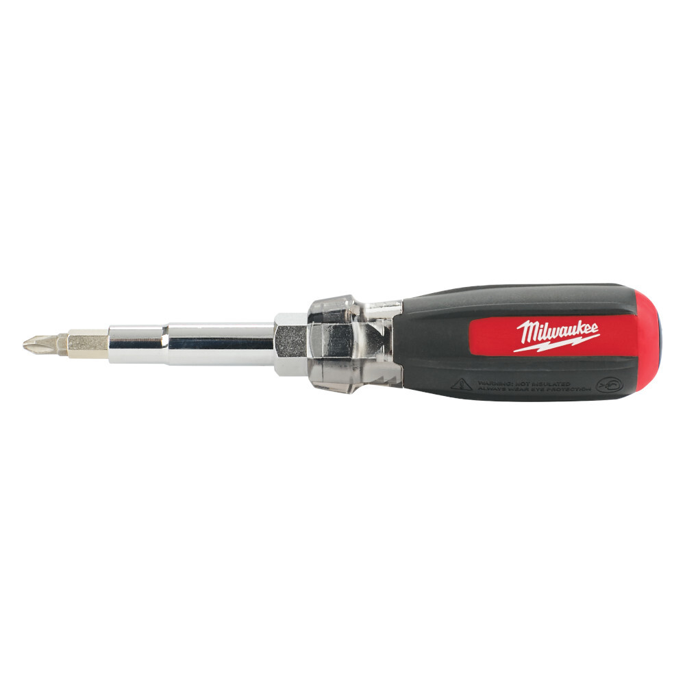 48-22-2880 13-in-1 Double Ended Multi-Bit Screwdriver, 7 Pieces, Cushion Grip Handle, Steel