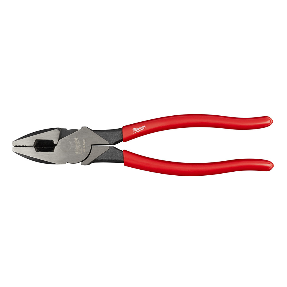 48-22-6502 High Leverage Linemans Plier, 1.44 in Nominal, 1.6 in L x 0.75 in W x 0.5781 in THK Steel, 9 in OAL