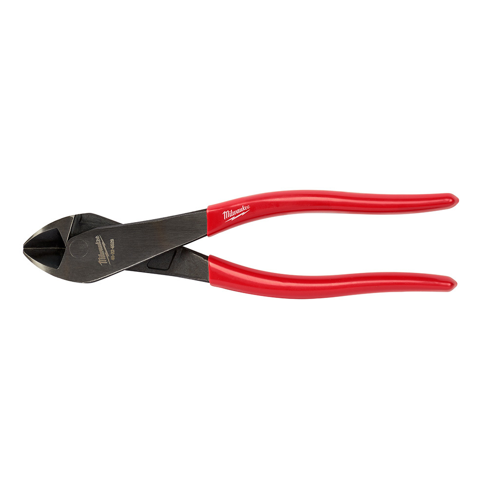 48-22-6528 Angled Head Diagonal Cutting Plier, 1-3/16 in Nominal, 11/32 in THK Max Wire, 3/4 in L x 1 in W Jaw Steel Jaw, 8 in OAL