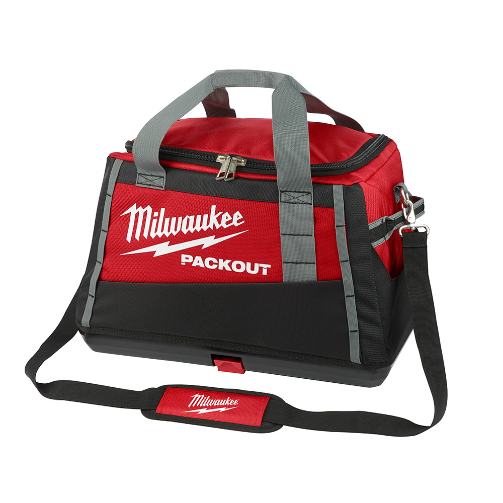 48-22-8322 Packout Zipper Tool Bag, 1680D Ballistic Nylon, Red